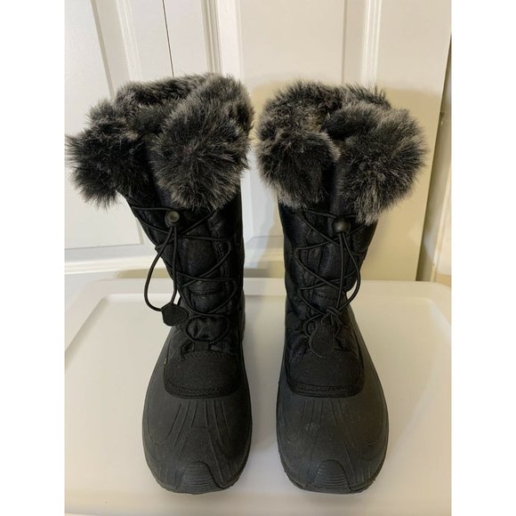 Kamik Momentum‎ Charcoal Women’s Boots Sz 8 - Picture 1 of 10